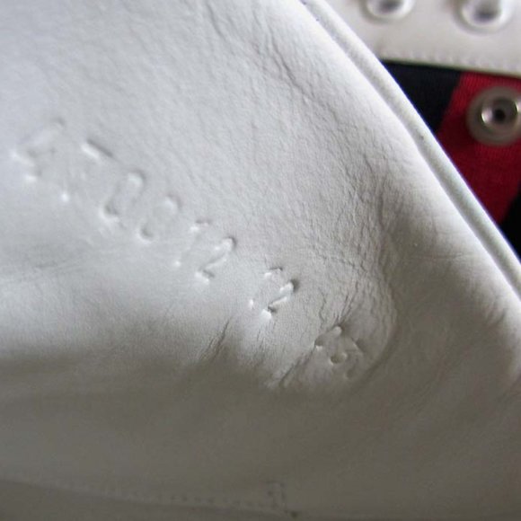 new GUCCI Ace Blind For Love sneakers 12 / 12.5 US - Picture 8 of 10